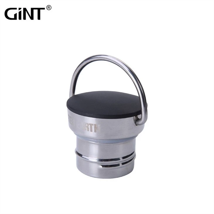 Simple Eco-friendly Stainless Steel Vacuum Thermal Easy Carry Bottle With Handle