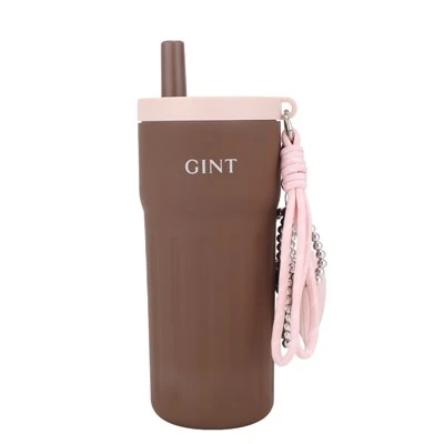 Girl 316L rustfritt stål halm tumbler Cup